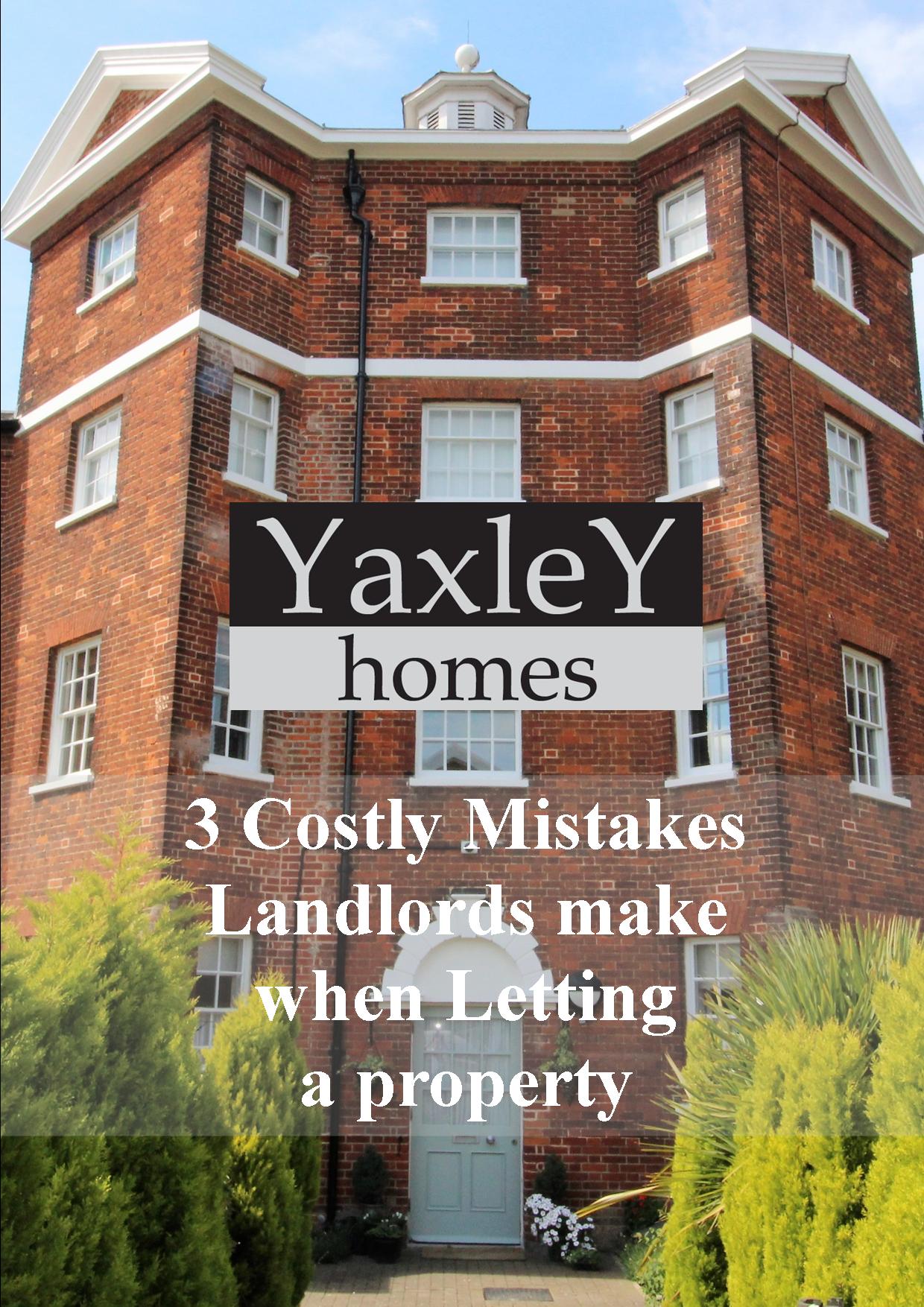 3 costly mistakes landlords make when letting a property
